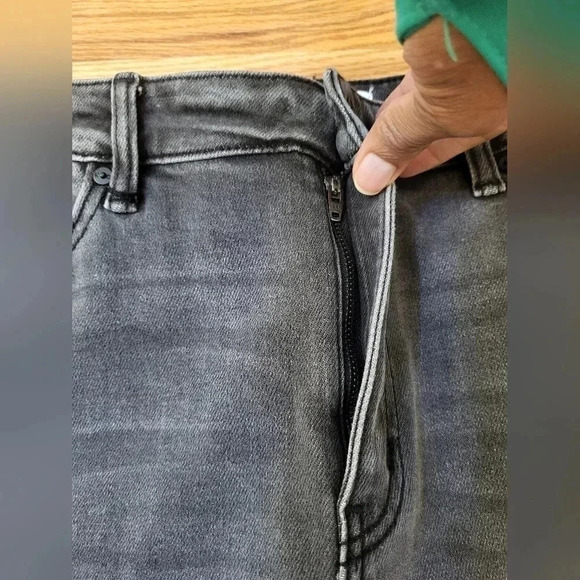 KanCan Women's High Rise Gray Jeans - Picture 5 of 11